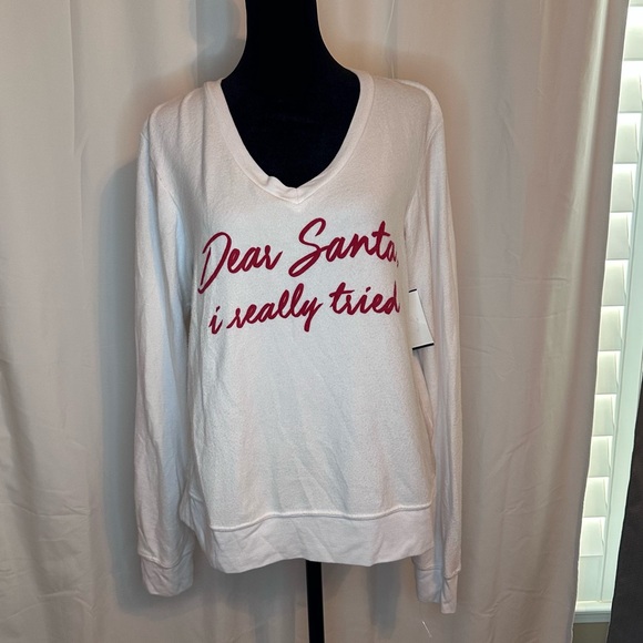Wildfox | Dear Santa | Long-sleeve shirt | Size small - Picture 2 of 7